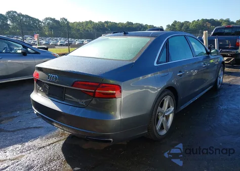 2018 Audi A8 L 4.0T Sport from USA, damaged, VIN WAU43AFD2JN000527